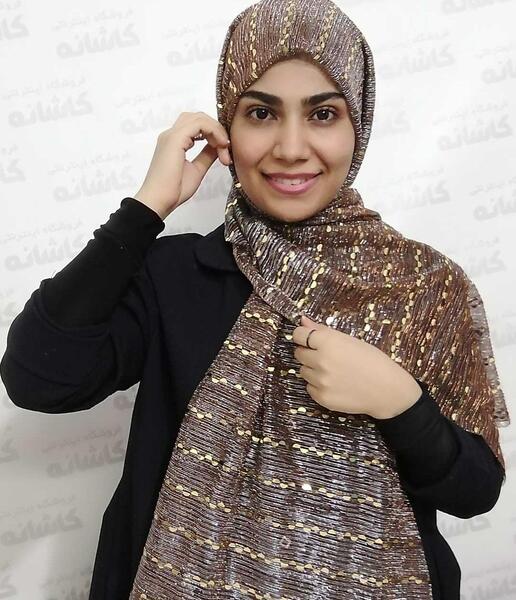 عکس شال نگین دار