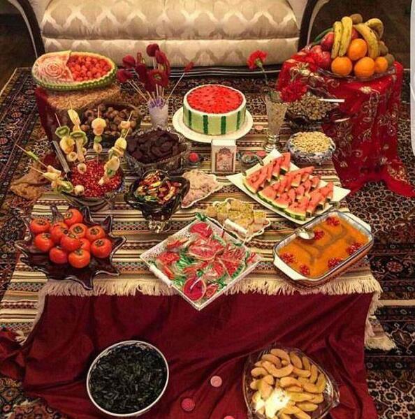 عکس ایده برای شب یلدا در فضای مجازی
