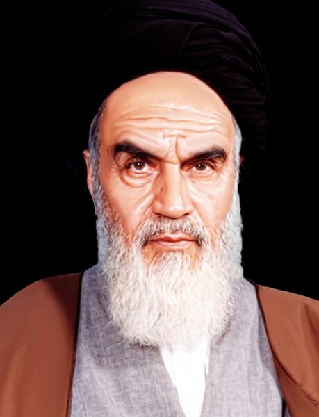 عکس سفید رهبر