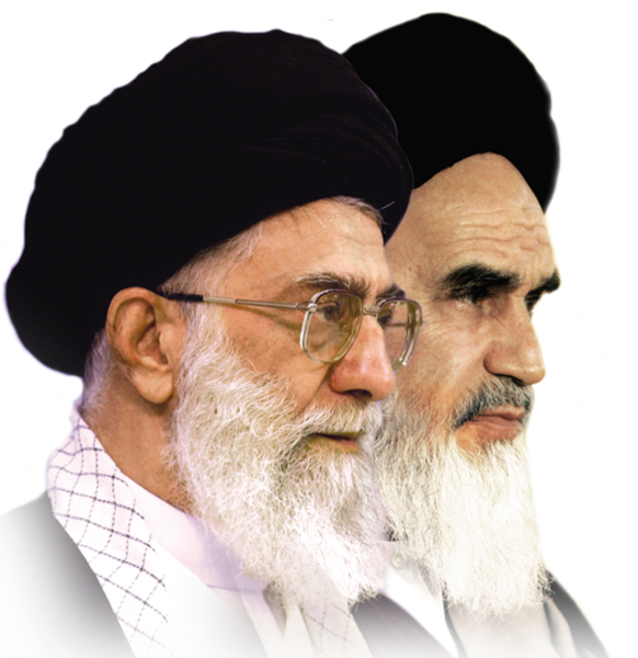 عکس سفید رهبر