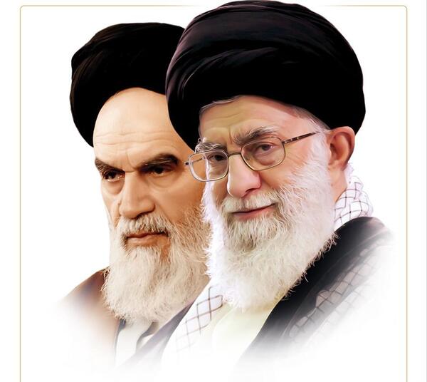 عکس سفید رهبر