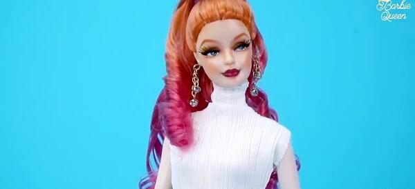 عکس صورت باربی