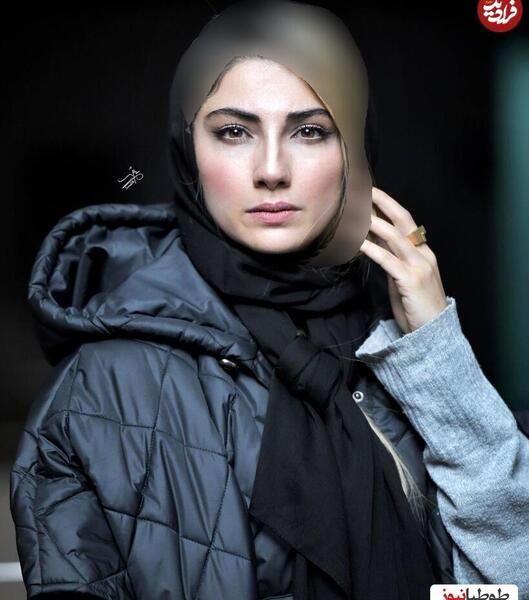 عکس محیا دهقانی در پایتخت