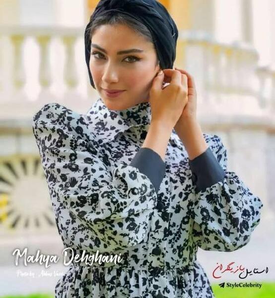 عکس محیا دهقانی در پایتخت