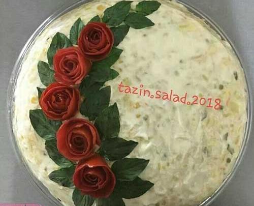 عکس های تزیین الویه