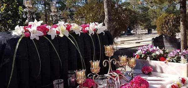 عکس های تزیین قبر