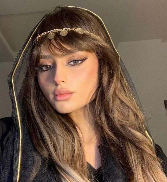 عکس دختر نیم رخ زیبا