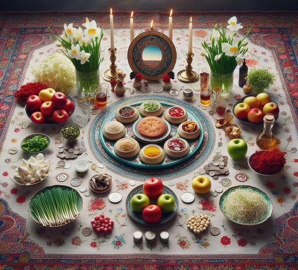 عکس ایده هفت سین جدید 1400