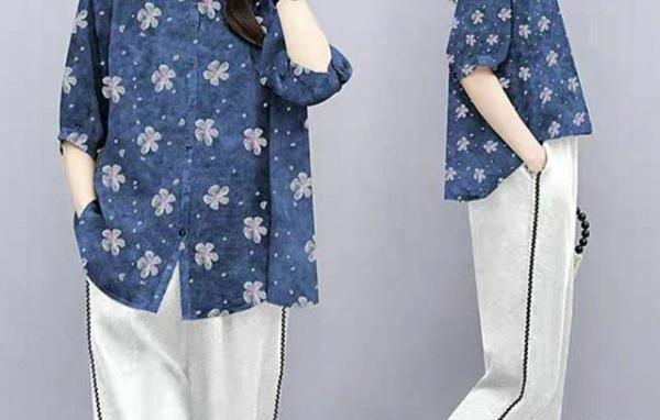 عکس بلوز شلوار دخترانه خانگی