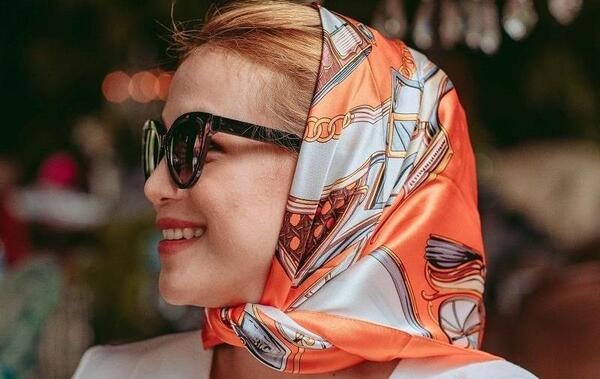 عکس روسری کوتاه زنانه