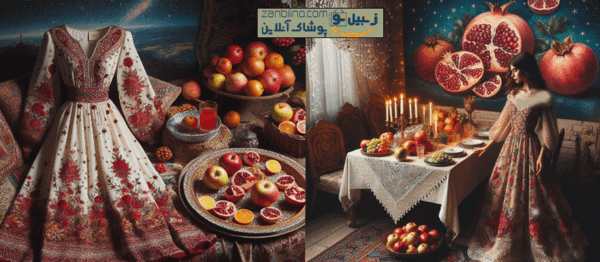 عکس لباس شب یلدا از کجا بخریم