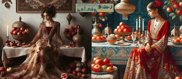 عکس لباس شب یلدا از کجا بخریم
