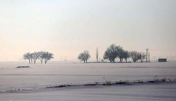 عکس زمستانی همدان