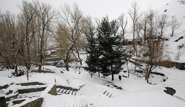 عکس زمستانی همدان