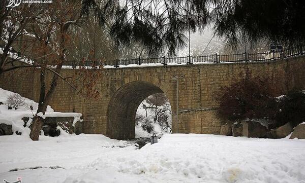 عکس زمستانی همدان