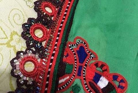 عکس کریشی دوزی بلوچی