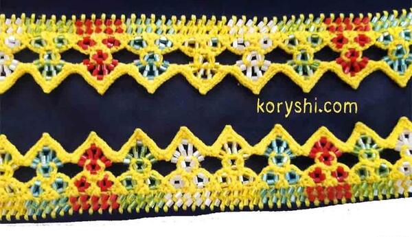 عکس کریشی دوزی بلوچی