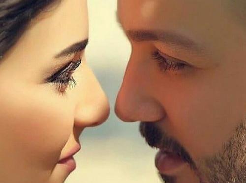 عکس نوشته چشم عاشقانه