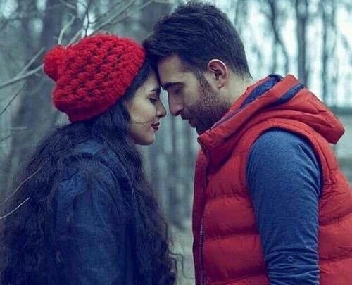 عکس نوشته چشم عاشقانه