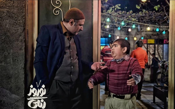 عکس جعفر در فیلم نوروز رنگی