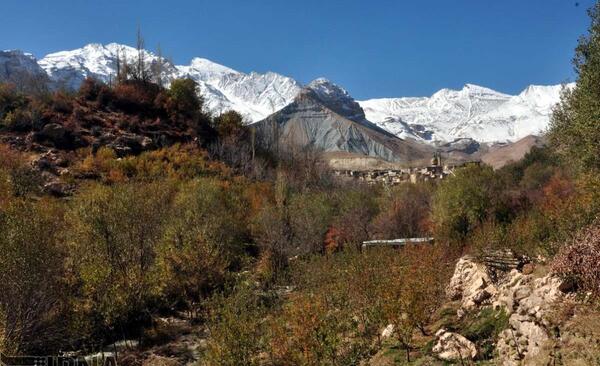 عکس پاییز روستایی