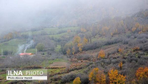 عکس پاییز روستایی
