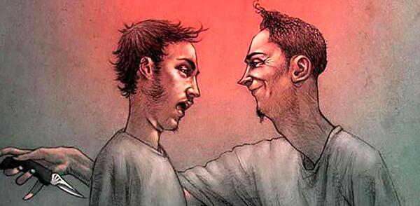 عکس نوشته ادمهای بد ذات
