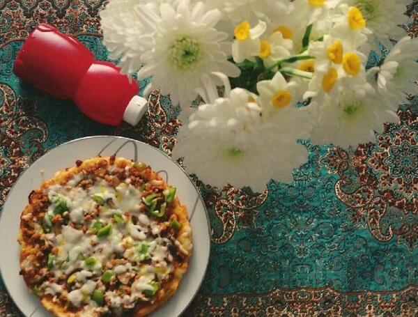 عکس پیتزا کوچک