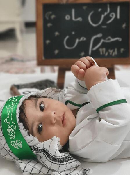 عکس محرمی نوزاد دختر