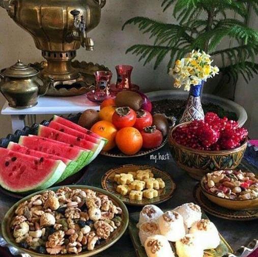 عکس ایده شب یلدایی