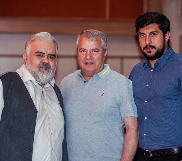 عکس جنجالی اکبر عبدی