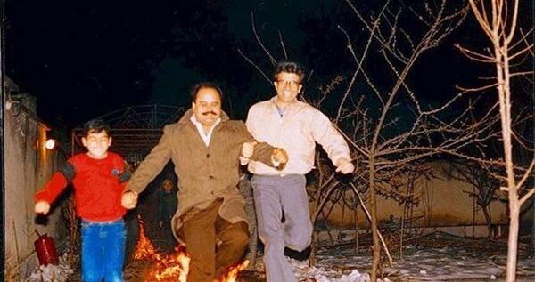 عکس جنجالی اکبر عبدی