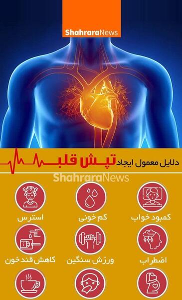 عکس از تپش قلب زیاد