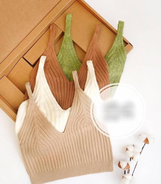 عکس تاپ بافتنی زنانه