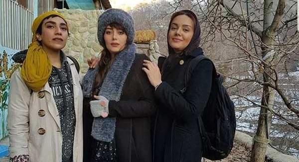 عکس ندا قاسمی و هدیه بازوند