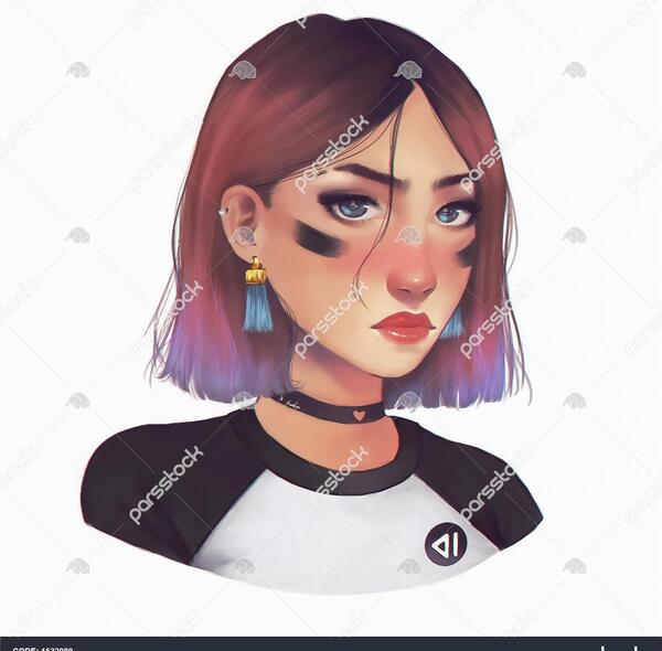 عکس دختر جنگجو فانتزی