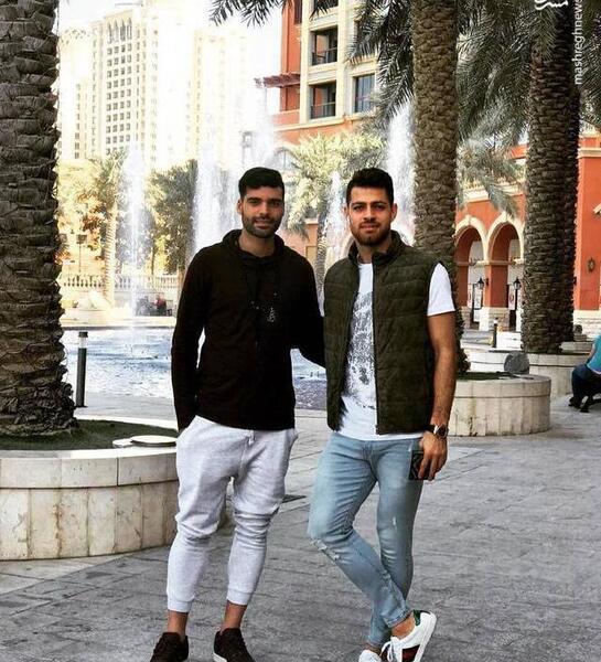 عکس مهدی طارمی با کت و شلوار