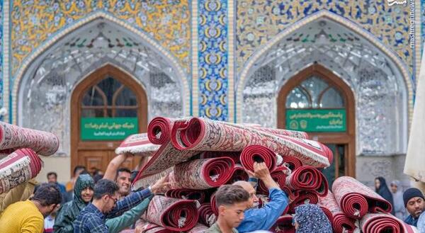 عکس باران پاییزی تهران