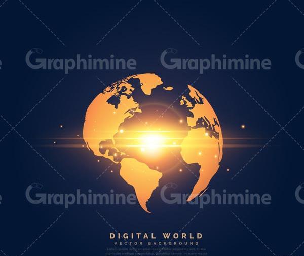 عکس کره زمین آبی