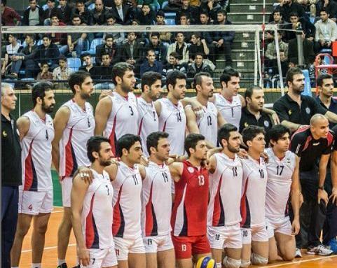 عکس بهزاد حیدری والیبالیست