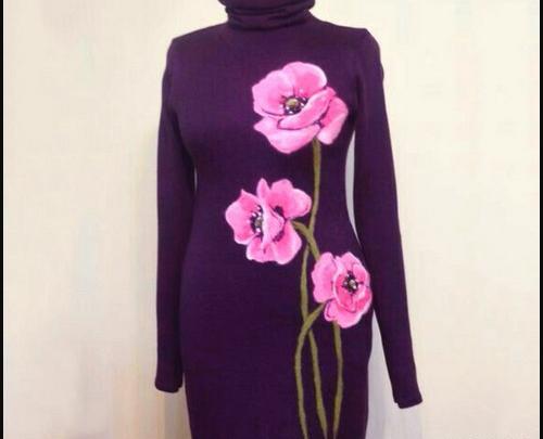 عکس ایده نقاشی روی لباس
