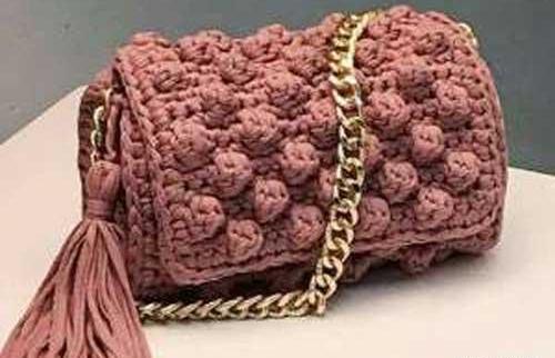 عکس مدل سارافون قلاب بافی زنانه