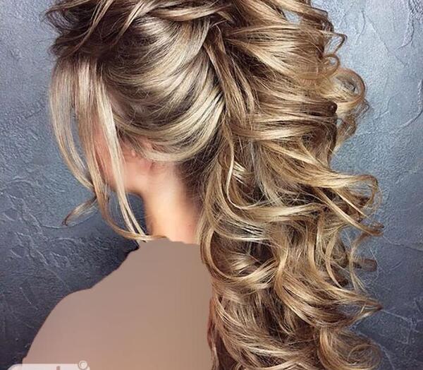عکس شینیون مو خاص