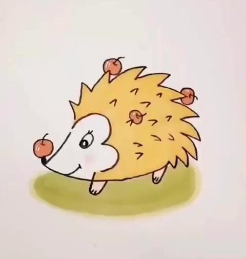 عکس نقاشی ساده میمون