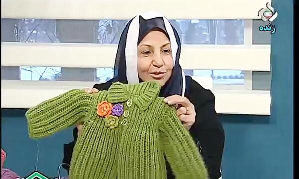 عکس آموزش پلیور دخترانه