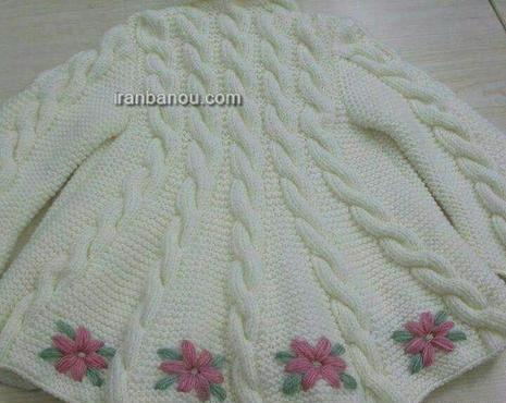 عکس آموزش پلیور دخترانه
