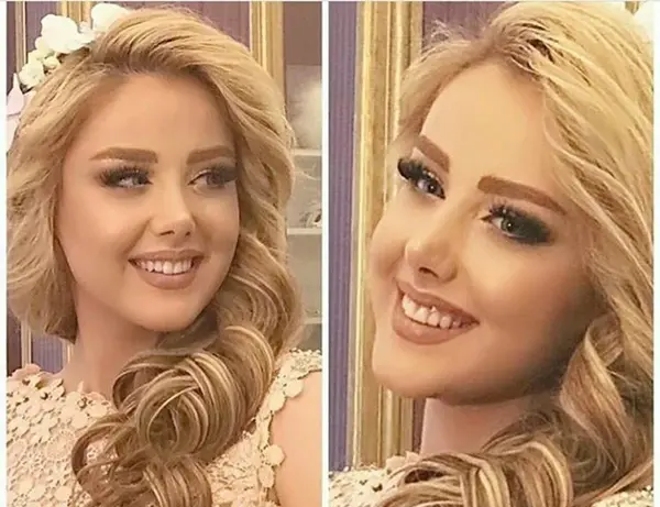 عکس رنگ مو دودی زیتونی