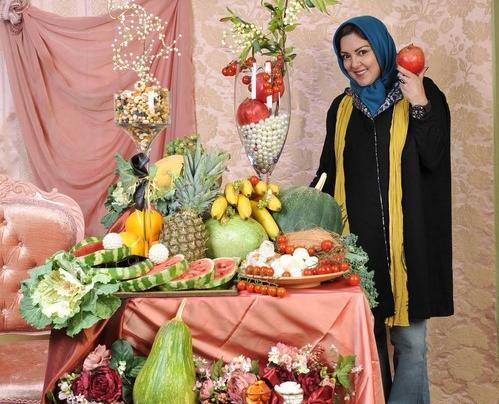 عکس شب یلدا نیوشا ضیغمی