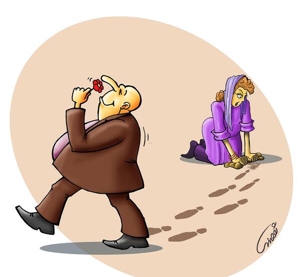 عکس حجاب کاریکاتور