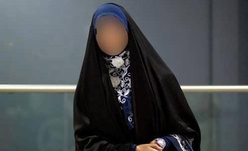 عکس روسری بستن زیر چادر
